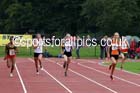 Girls 200 metres at the Northern Inter-Counties under-17s and 15s at Witton Park, Blackburn. Photo: David T. Hewitson/Sports for All Pics